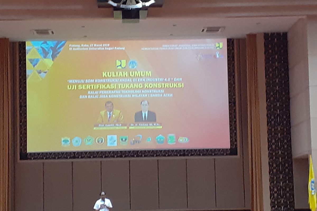 Kementerian PUPR targetkan sertifikasi 210 ribu tenaga konstruksi pada 2019