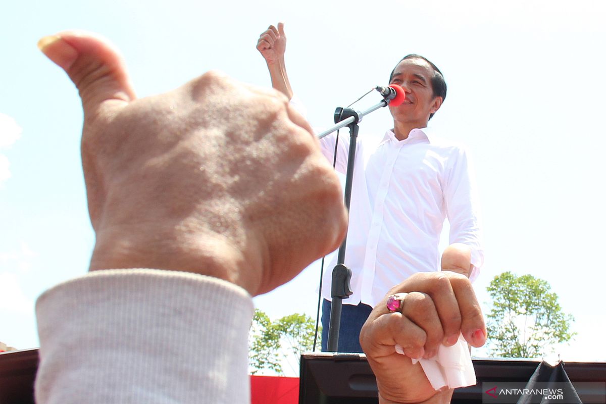 Jokowi masih unggul sementara di Kalbar