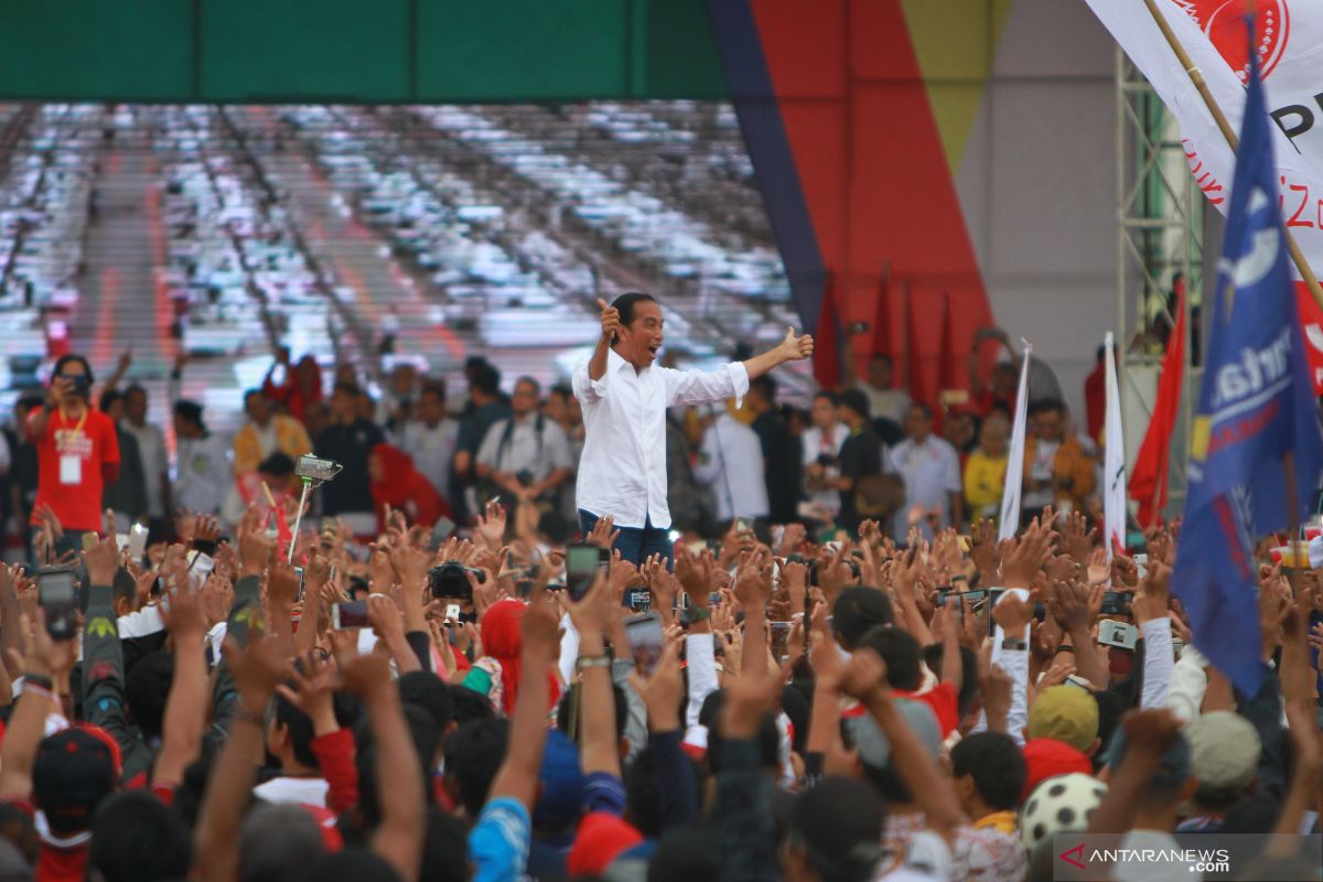 Jokowi sapa warga Banjar dengan bahasa daerah