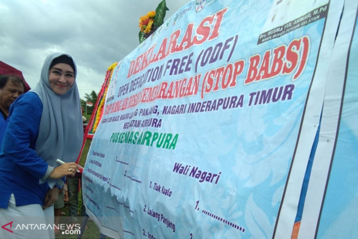 Masyarakat 47 nagari di Pesisir Selatan stop BABS