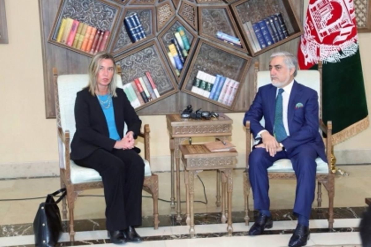Mogherini: EU dukung pembicaraan perdamaian pimpinan orang Afghanistan