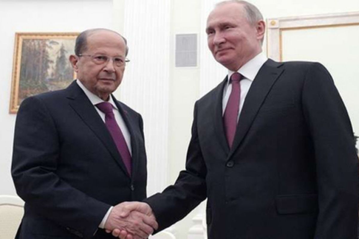 Putin-Aoun dukung Suriah perangi terorisme