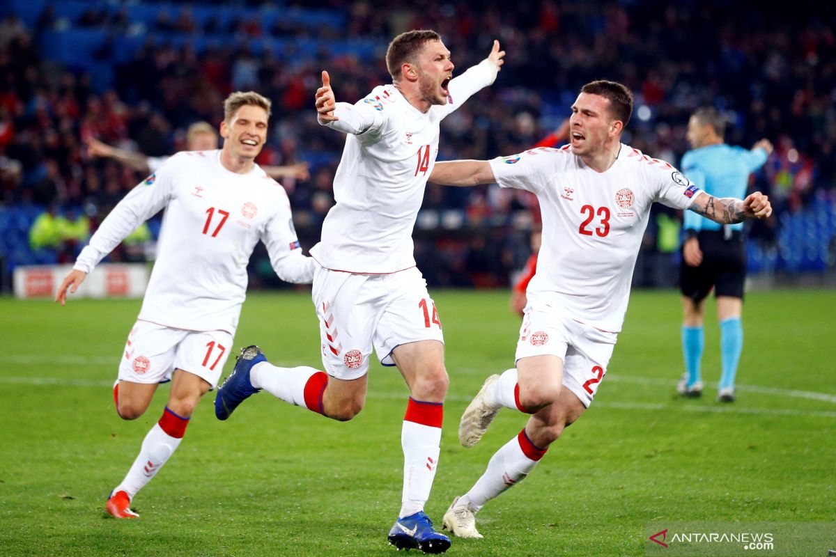 Tertinggal 3 gol, Denmark paksa Swiss berbagi poin di 10 menit akhir pertandingan