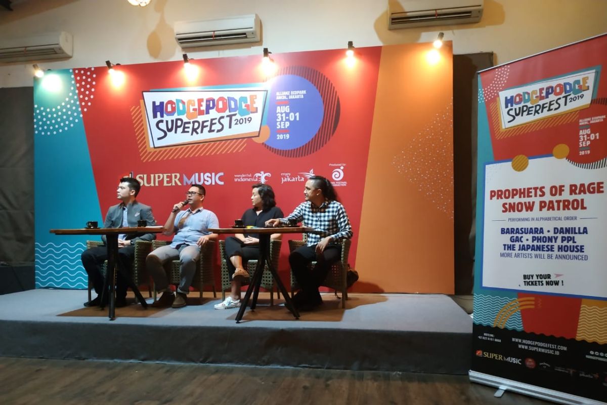 Hodgepodge Superfest 2019 usung konsep baru, incar kenaikan penonton