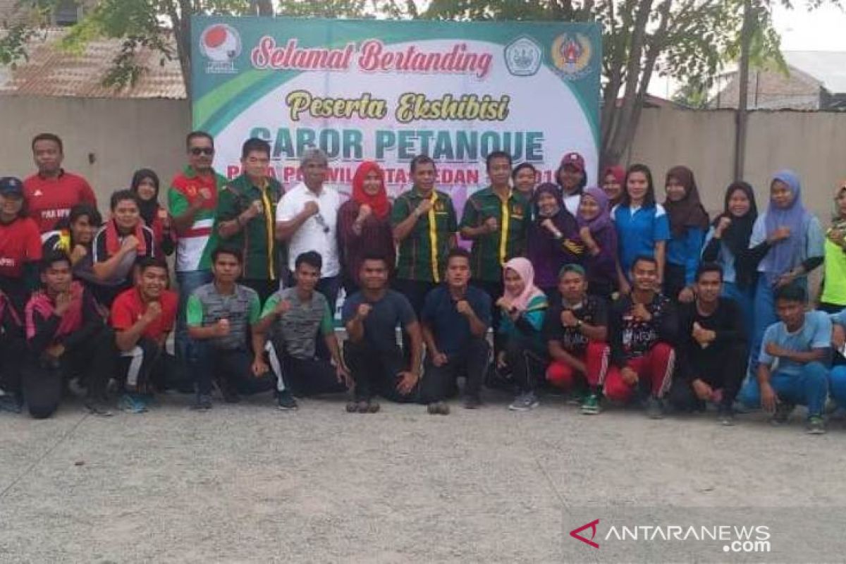 12 kecamatan di Medan ikut eksibisi petanque