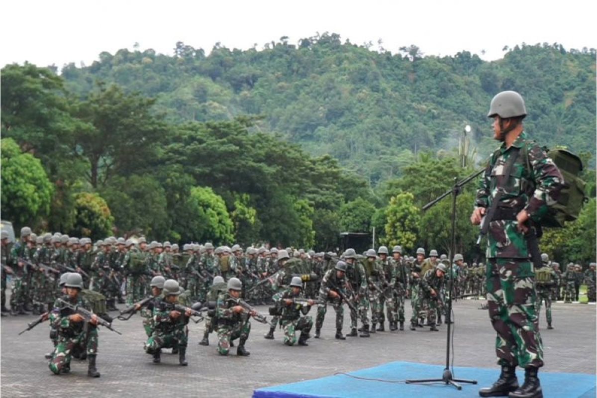 Brigif 4 Marinir/BS siap amankan Pemilu Serentak 2019