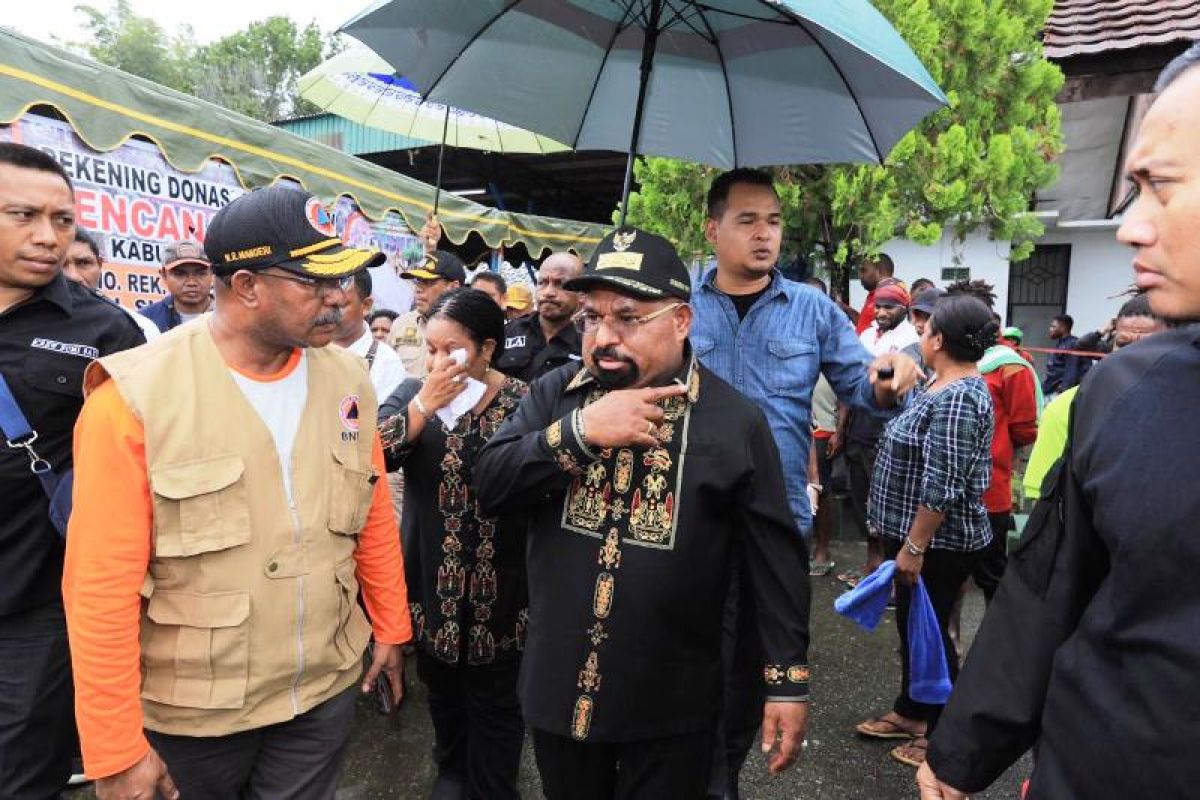 Gubernur Papua pastikan venue PON aman pascabanjir