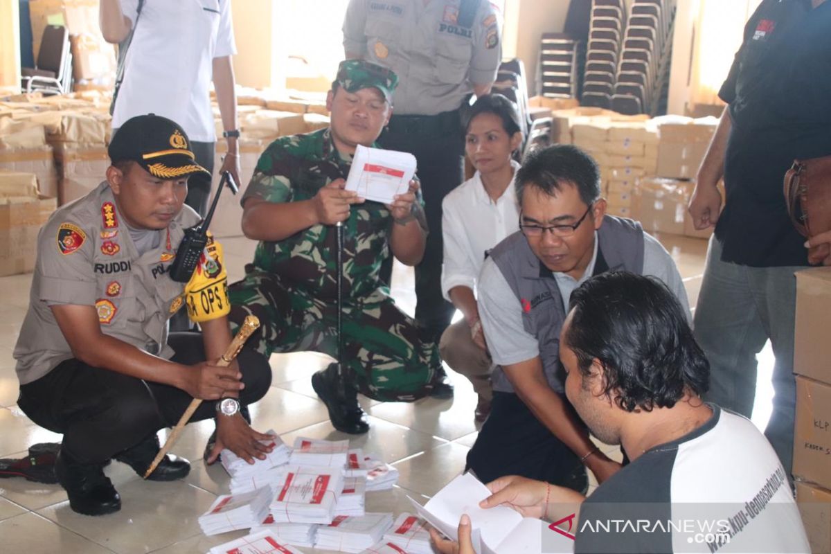 Kapolresta Denpasar-Dandim 1611 Badung tingkatkan pengamanan KPU Kota Denpasar