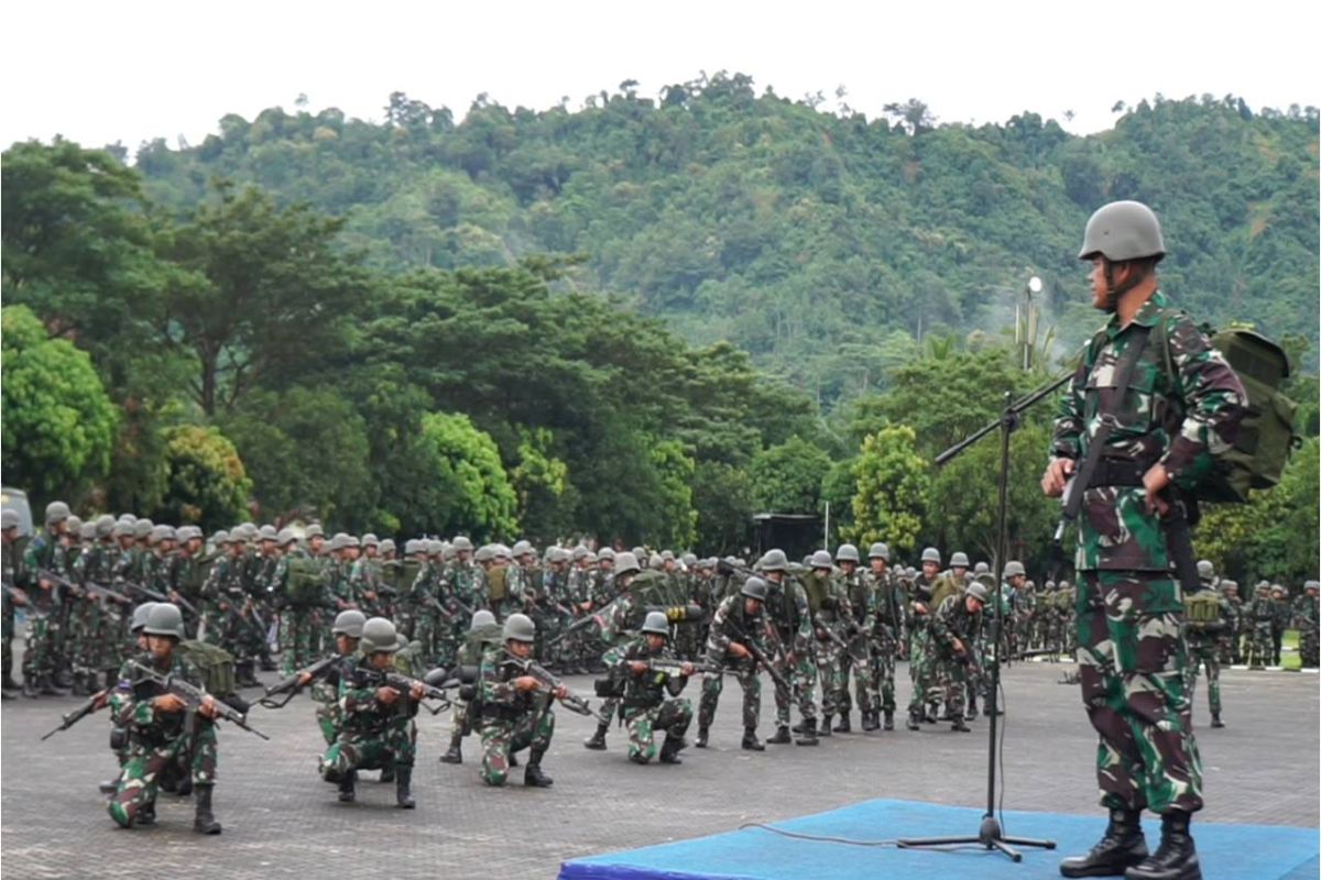 Prajurit Brigif 4 Marinir siap amankan Pemilu 2019