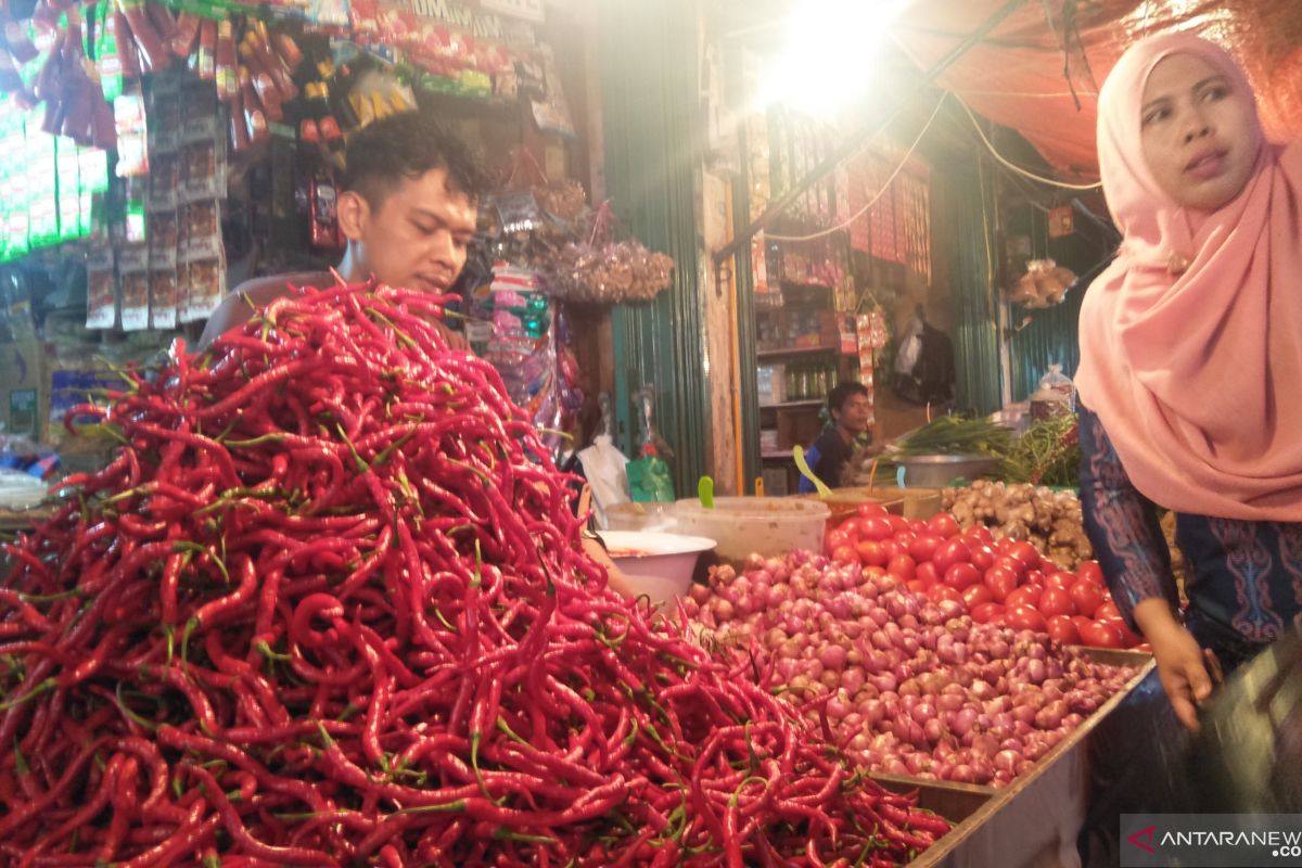 Harga cabai merah mulai naik di Lhokseumawe