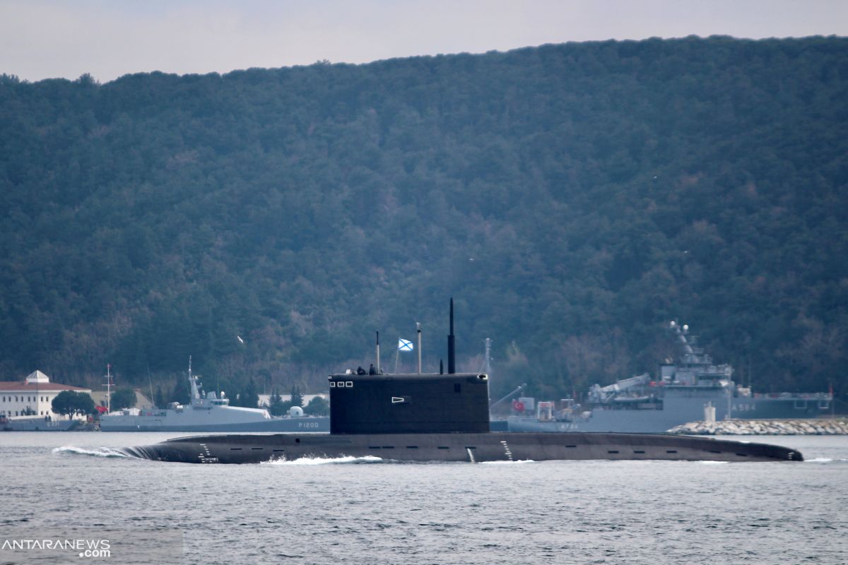Rusia terima kapal selam Belgorod pertama pengangkut 'drone' bawah air bertenaga nuklir