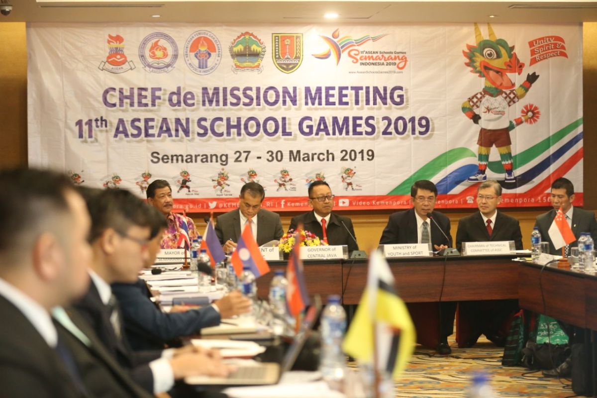 Pembukaan ASEAN School Games diharapkan di GOR Jatidiri