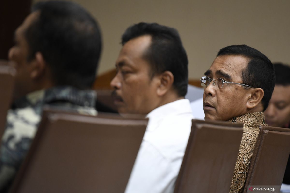 JPU KPK cecar Ketua KONI Tono Suratman terkait penggunaan anggaran