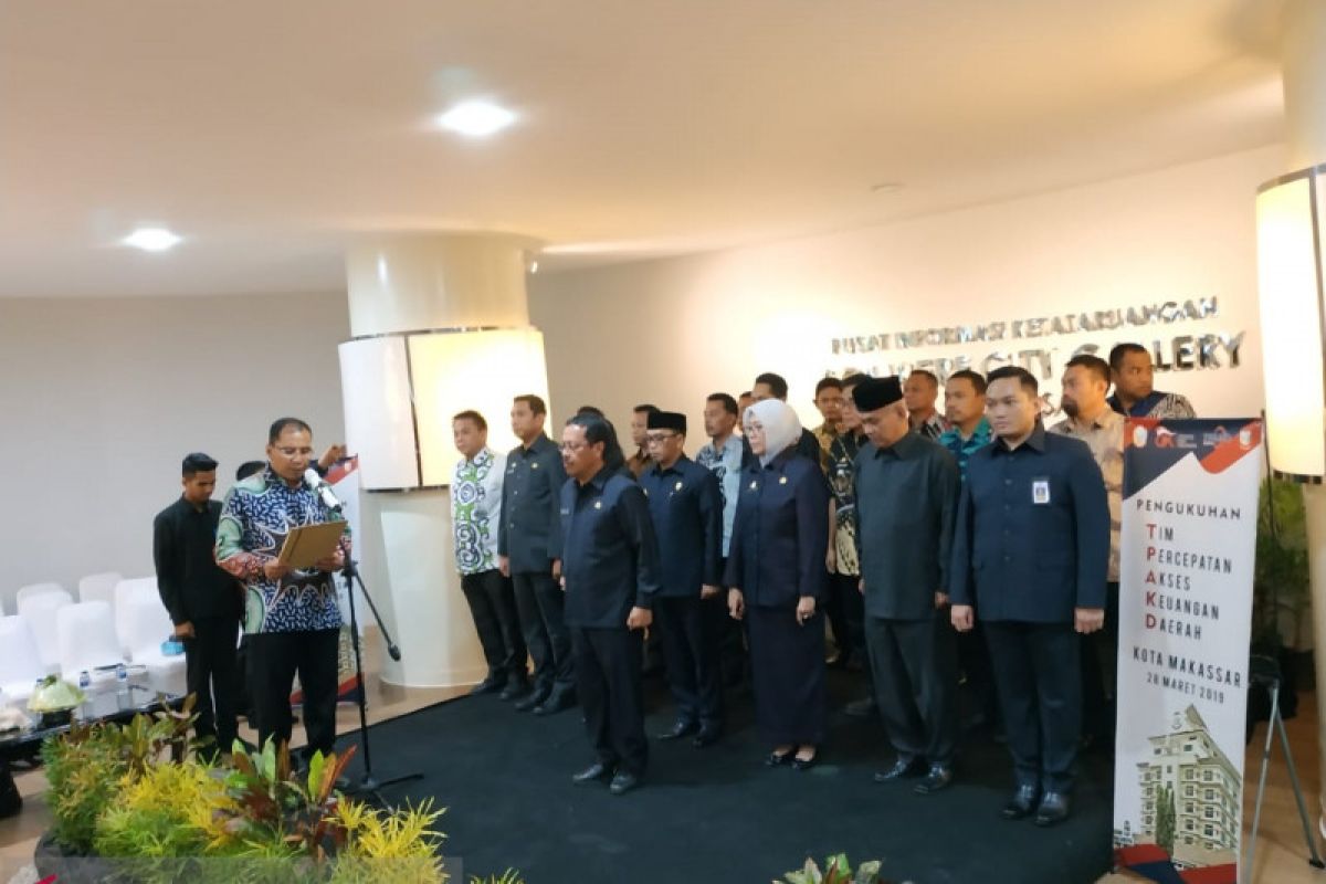 Wali Kota kukuhkan TPAKD Makassar
