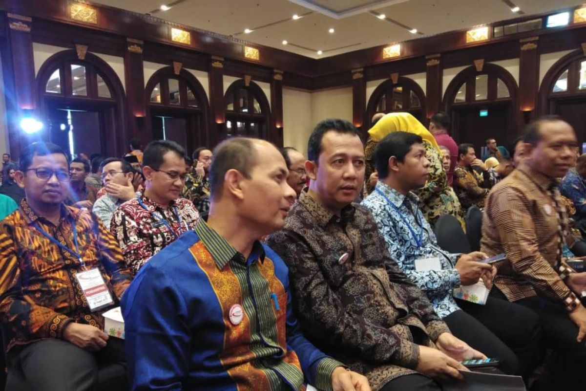 Wabup Muarojambi hadiri penyerahan hasil evaluasi SPBE 2018