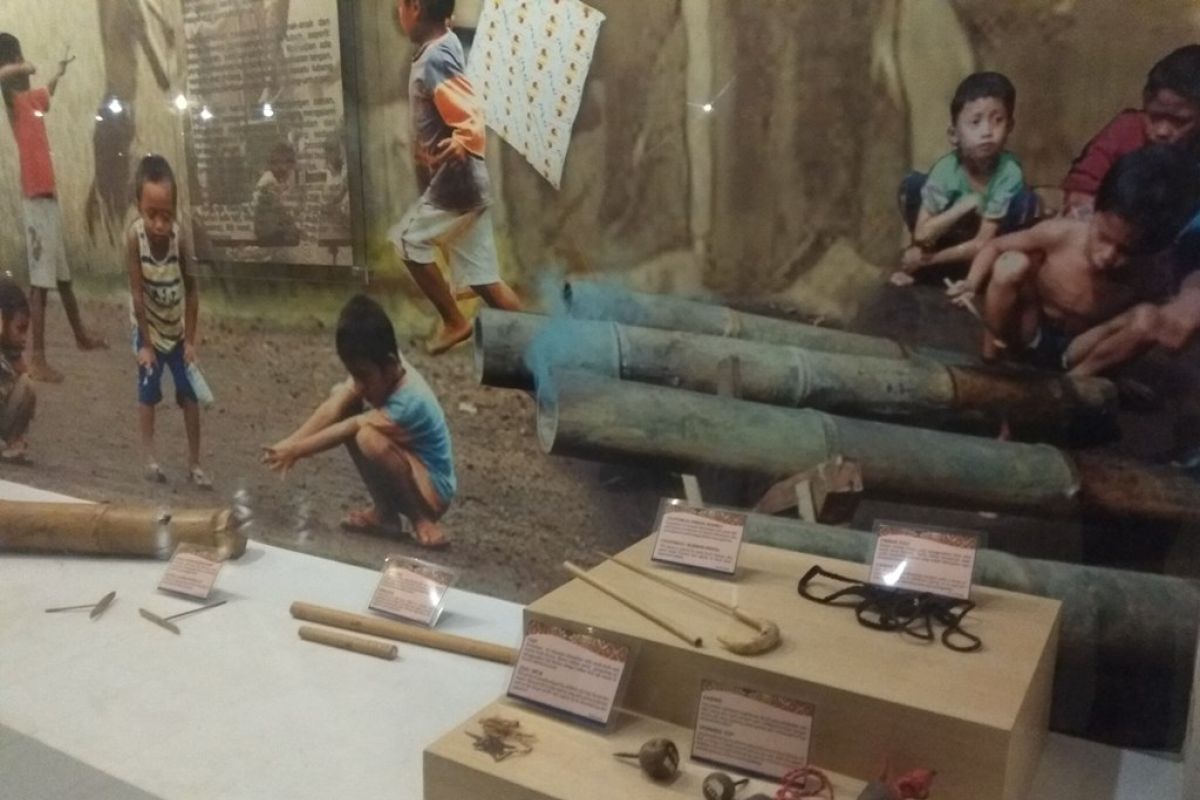 Permainan tradisional di Museum Siginjai bangkitkan nostalgia  masa kecil