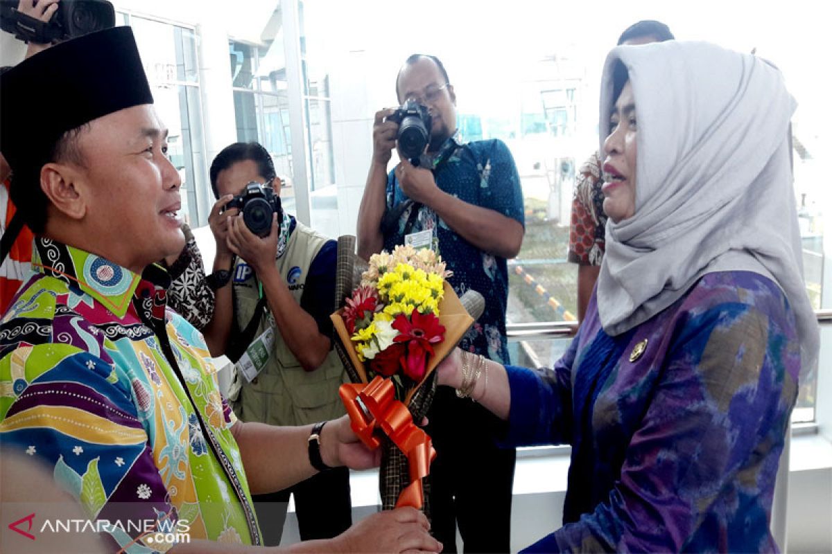 Meski sudah operasional, terminal baru Bandara Tjilik Riwut diharapkan tetap diresmikan oleh Jokowi