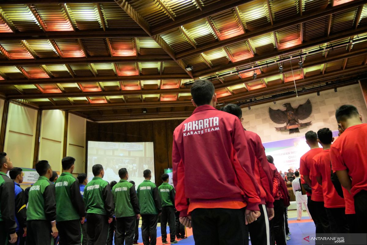 PB FORKI menggelar seleknas untuk bentuk timnas karate senior