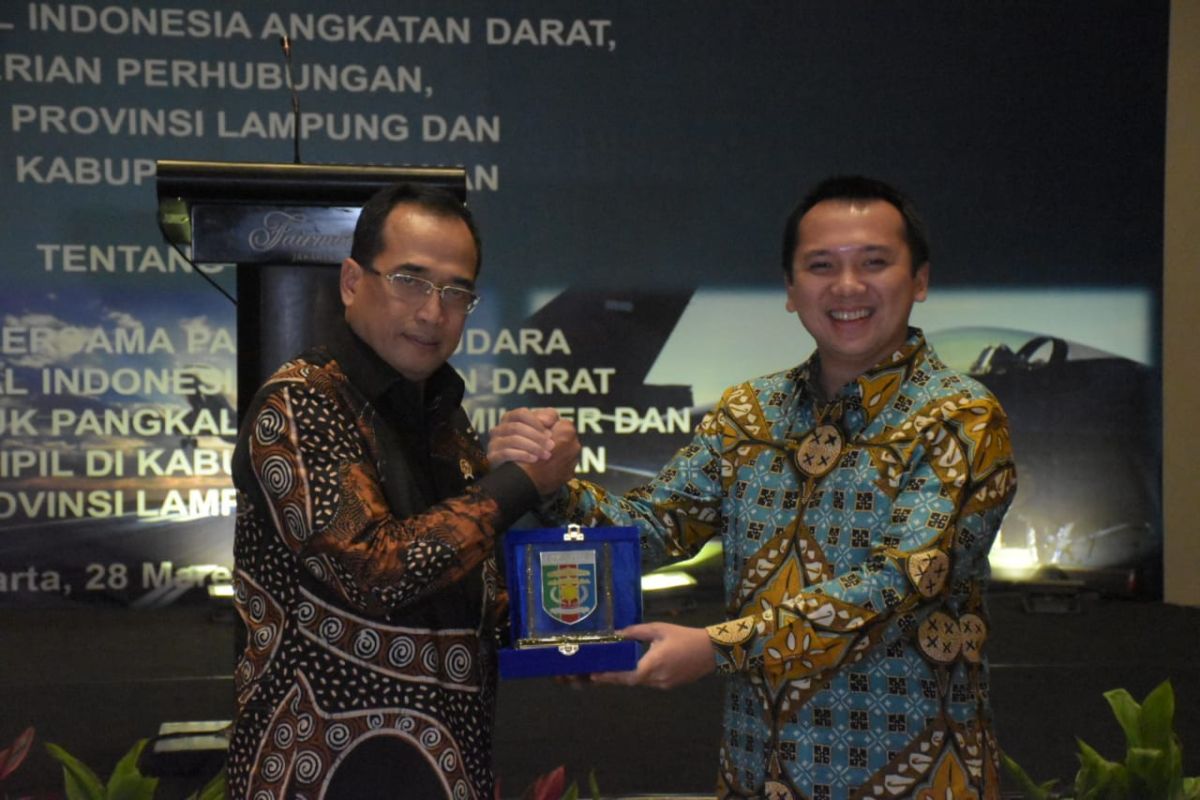 Gubernur Lampung : Bandara Gatot Subroto percepat konektivitas antarwilayah