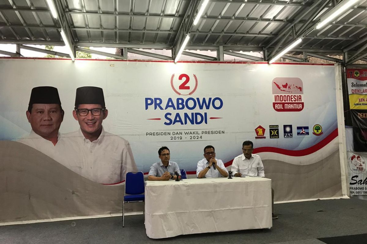 Seknas Prabowo-Sandi siapkan 267 advokat kawal TPS