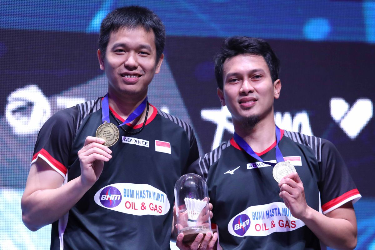 Hendra-Ahsan siap tempur pada semifinal Singapore Open