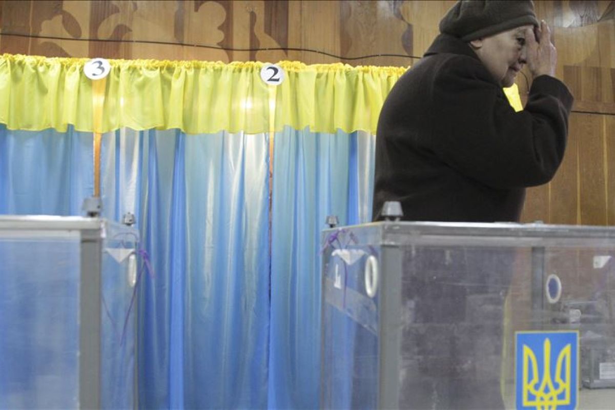 Rakyat Ukraina bersiap hadapi pemilihan presiden