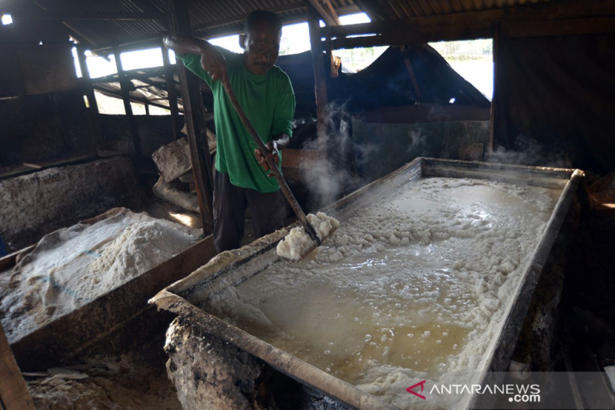 Petani garam kewalahan penuhi permintaan pasar