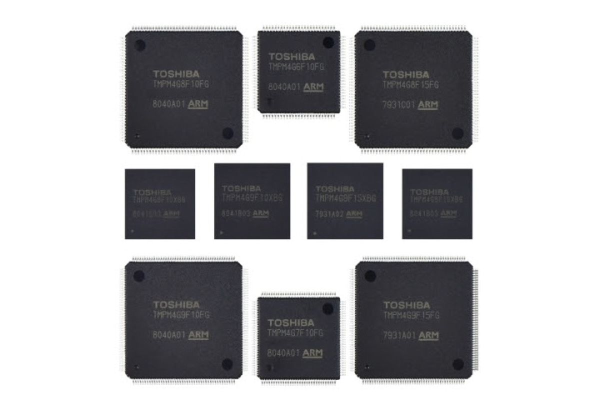 Toshiba’s Arm® Cortex®-M4-based microcontrollers with built-in timers and communication channels achieve high-speed data processing