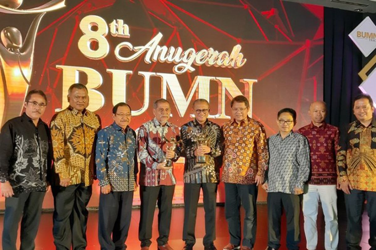 BUMN terbaik 2019 diraih Bukit Asam dan Pelindo 1