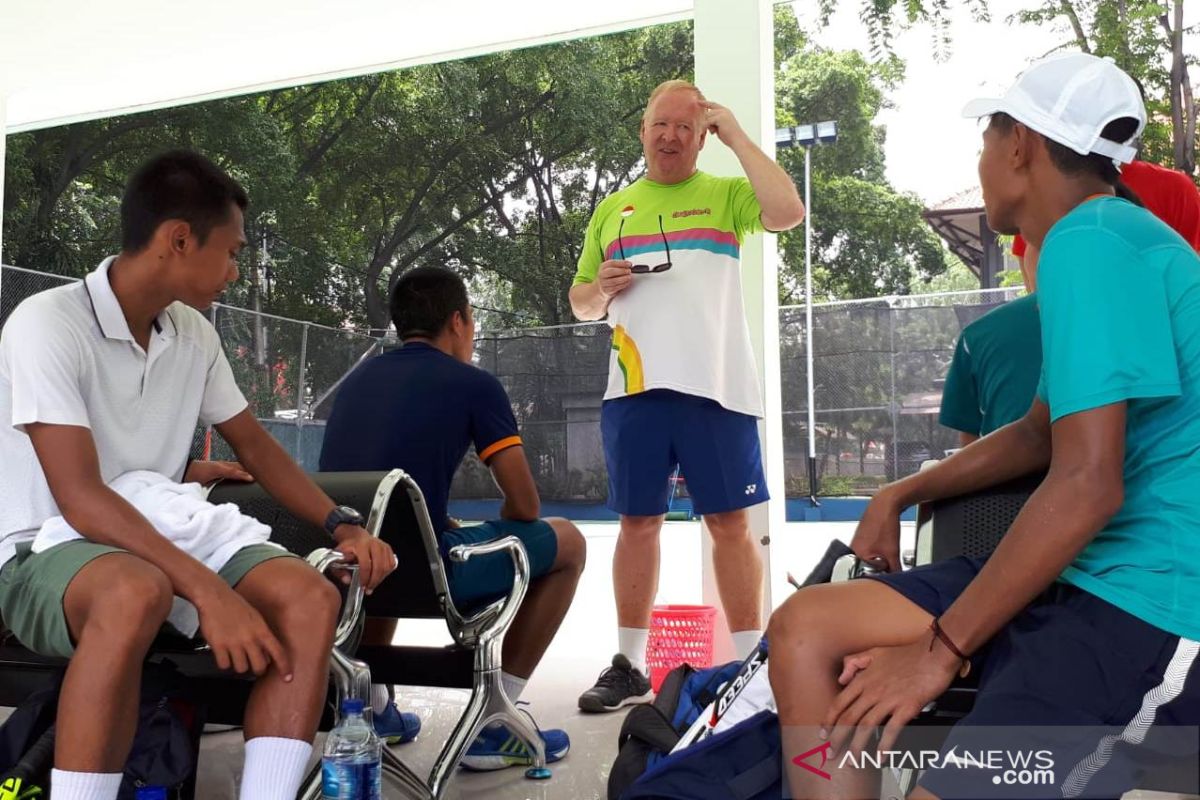 Febi Widhianto berharap Menpora baru perhatikan pembinaan tenis