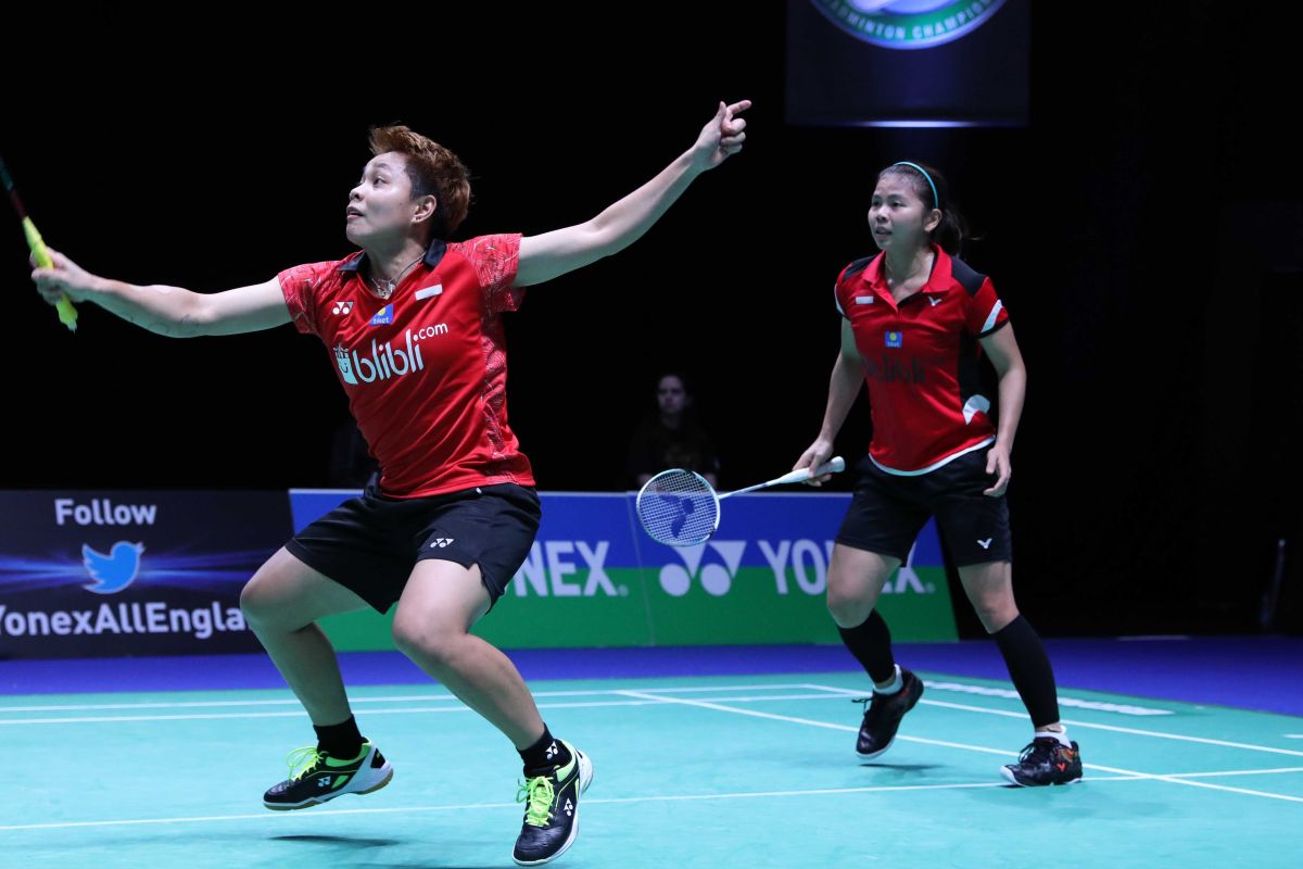 Dua ganda putri Indonesia lolos ke semifinal India Open