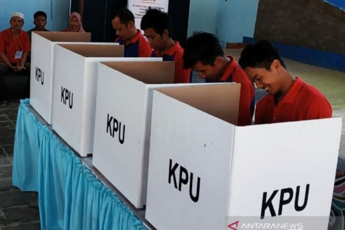 Warga binaan lapas kelas IIA Jambi ikuti simulasi Pemilu