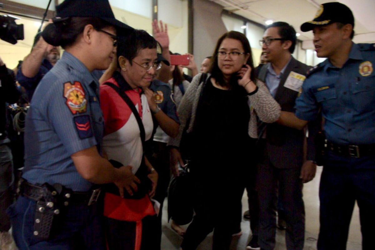 Filipina tangkap Maria Ressa