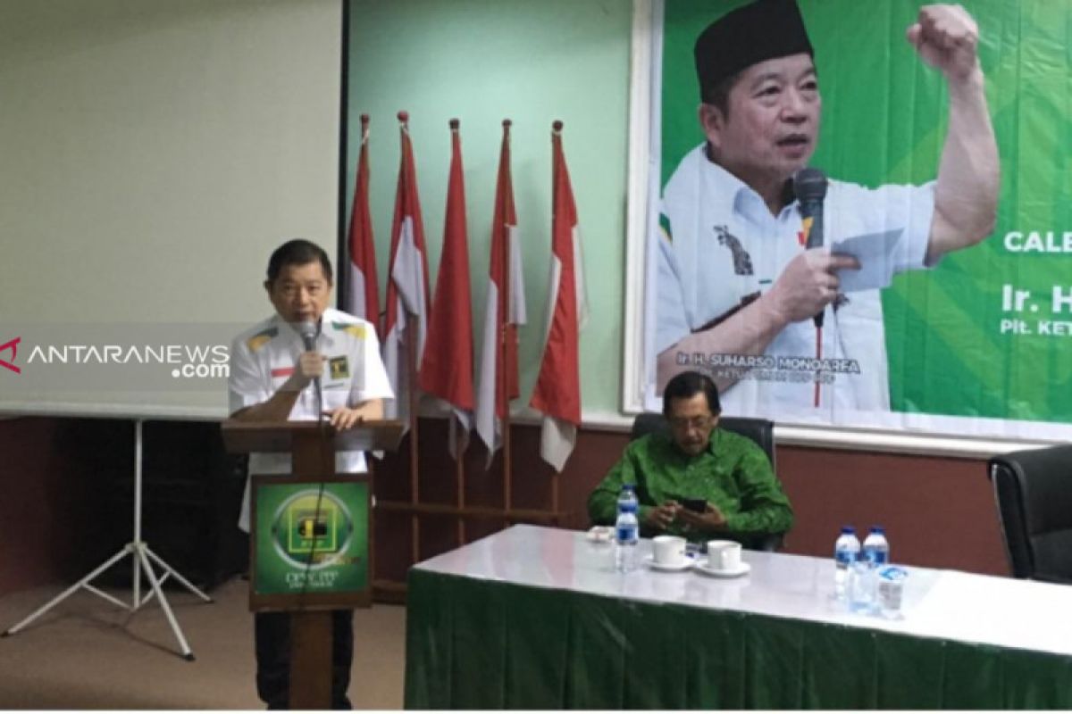 Suharso Monoarfa beri semangat pengurus dan caleg PPP se-Jatim