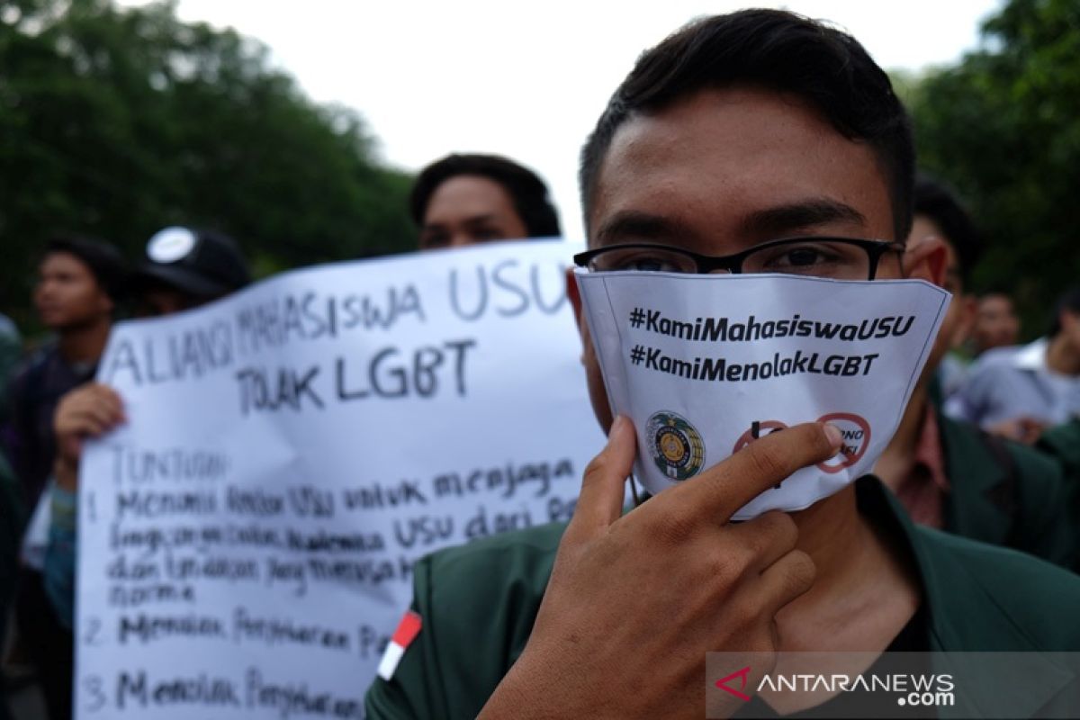 Mahasiswa USU tolak LGBT