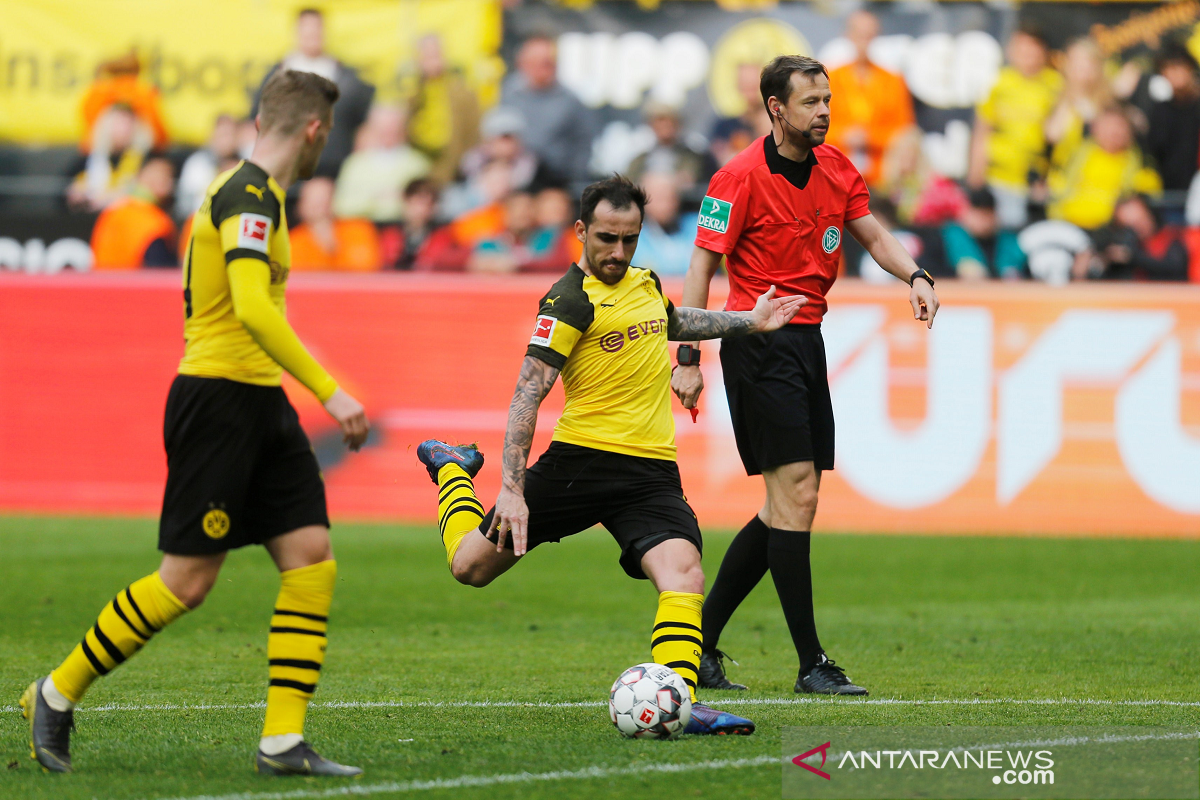 Dua gol di masa perpanjangan waktu bawa Dortmund bekuk Wolfsburg