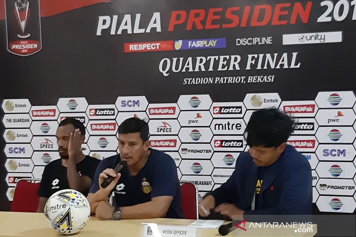 Alfredo Vera: Bhayangkara tak tunjukkan permainan terbaik kontra Arema