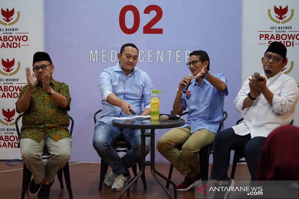 Sandiaga: Prabowo fokusnya pada sumber daya manusia