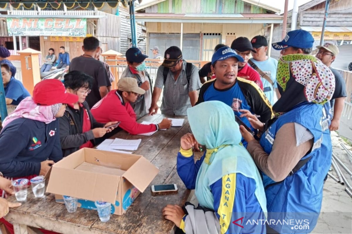 Dinsos Kalteng jamin pasokan makanan untuk korban kebakaran