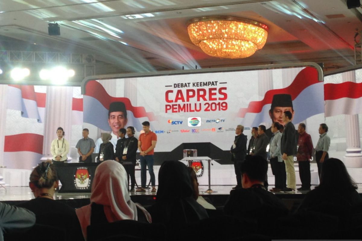 KPU conducts final rehearsal of fourth round of presidential debate