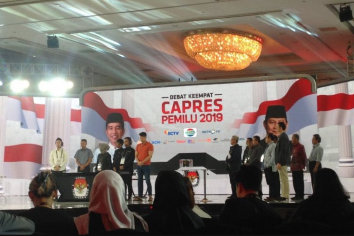 KPU gelar gladi bersih jelang debat keempat Pilpres 2019