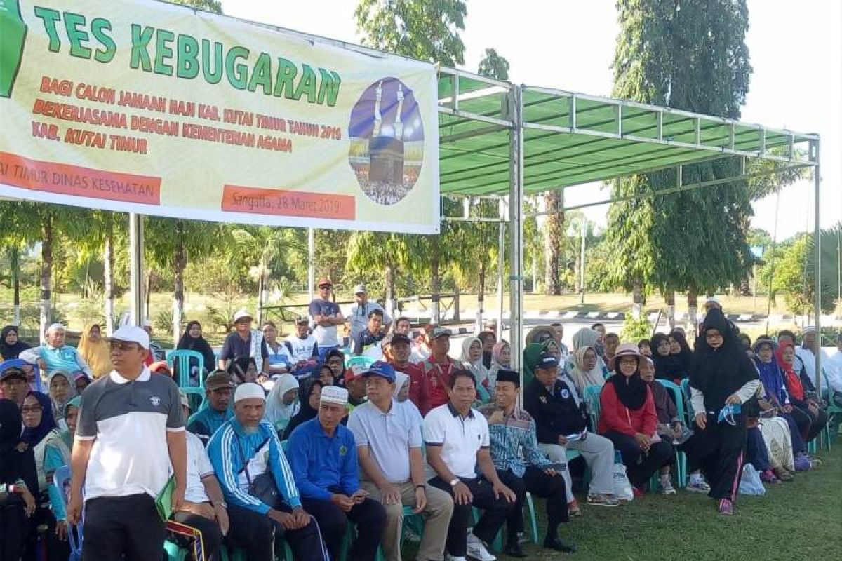 170 Calhaj Kutim Ikuti Pengukuran Kebugaran