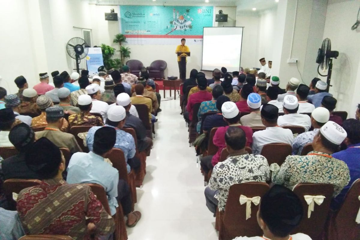 BNI Syariah latih manajemen masjid di Aceh