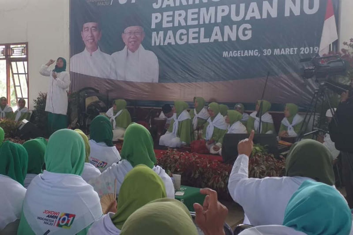 Perempuan NU siap tangkal hoaks terhadap Jokowi-Ma'ruf