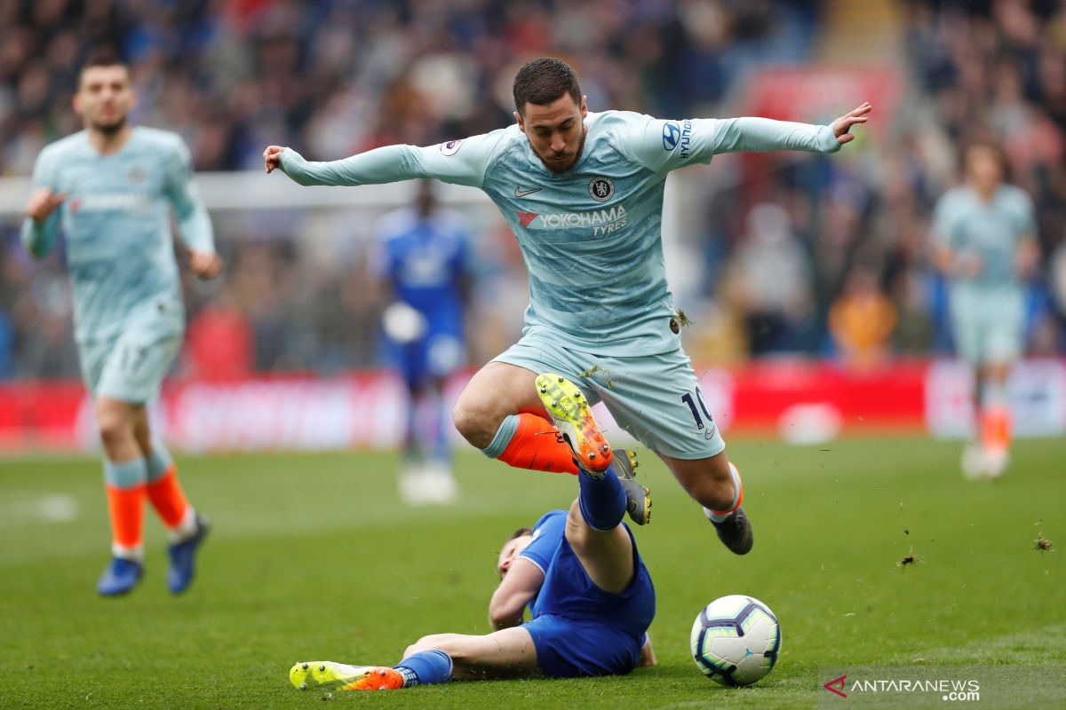 Chelsea berhasil bangkit usai hajar Cardiff