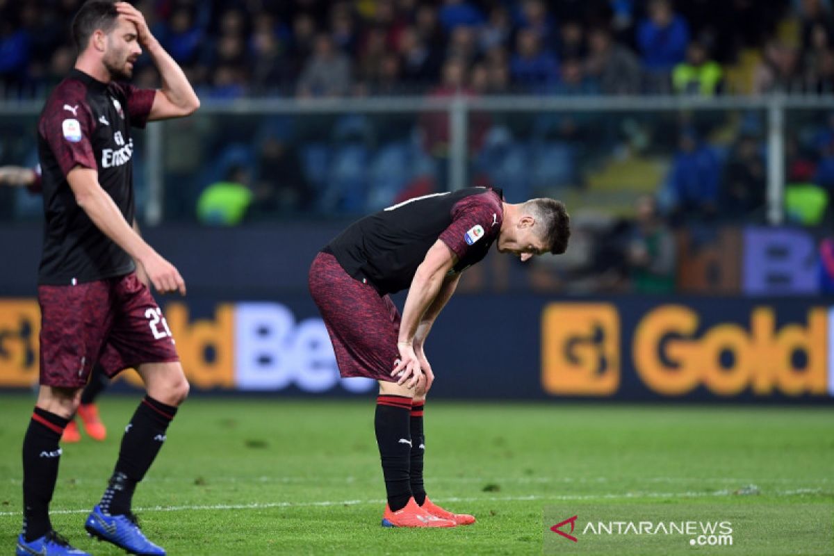Milan tersungkur di tangan Sampdoria