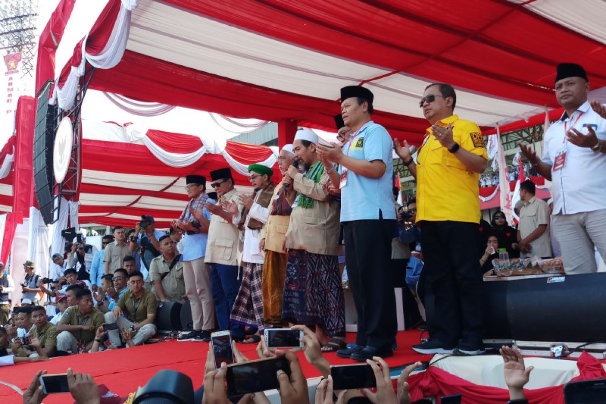 Prabowo perdengarkan pidato Bung Tomo saat orasi