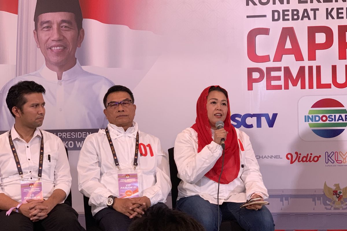 Moeldoko sebut Jokowi sampaikan strategi bukan retorika saat debat