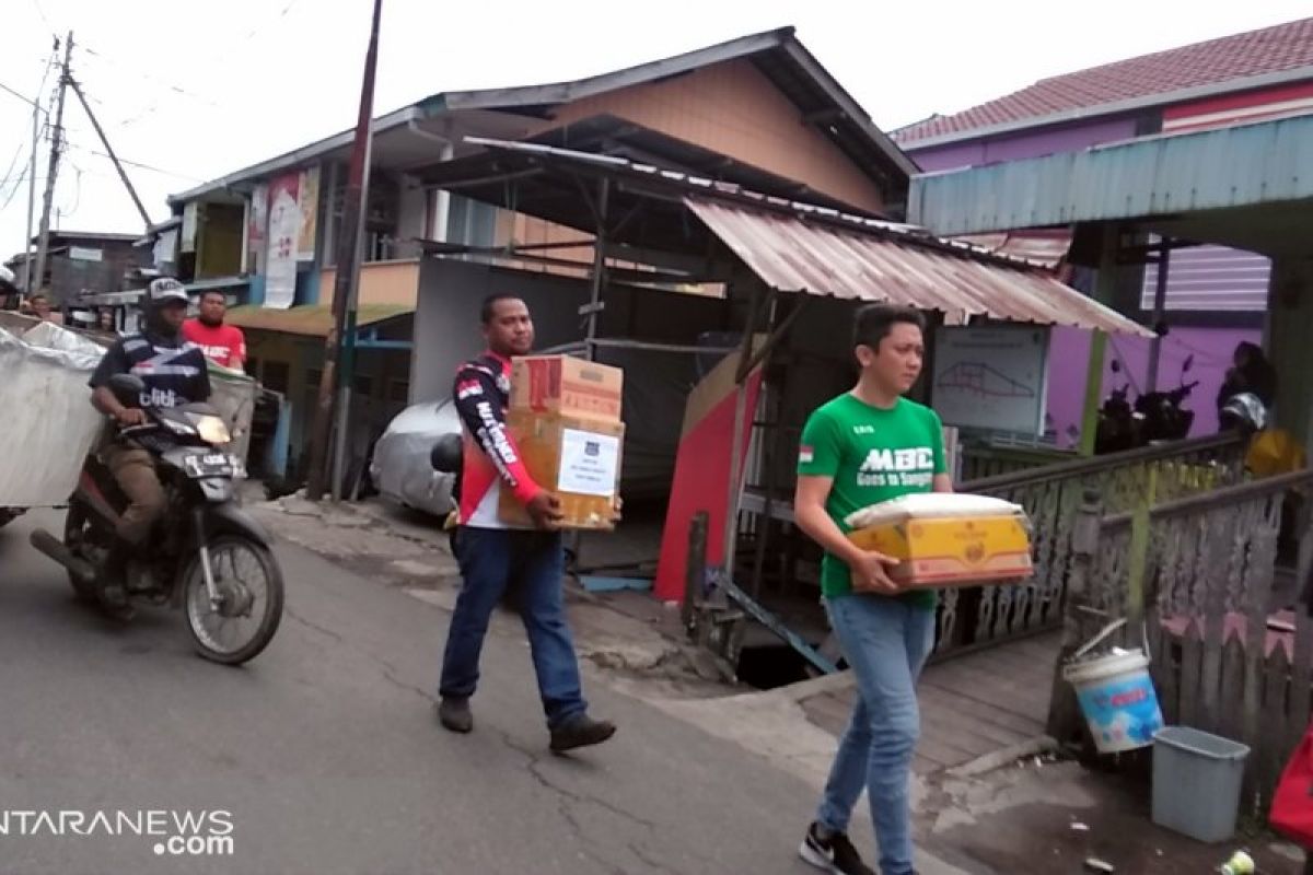 Bantuan Korban Kebakaran terus mengalir