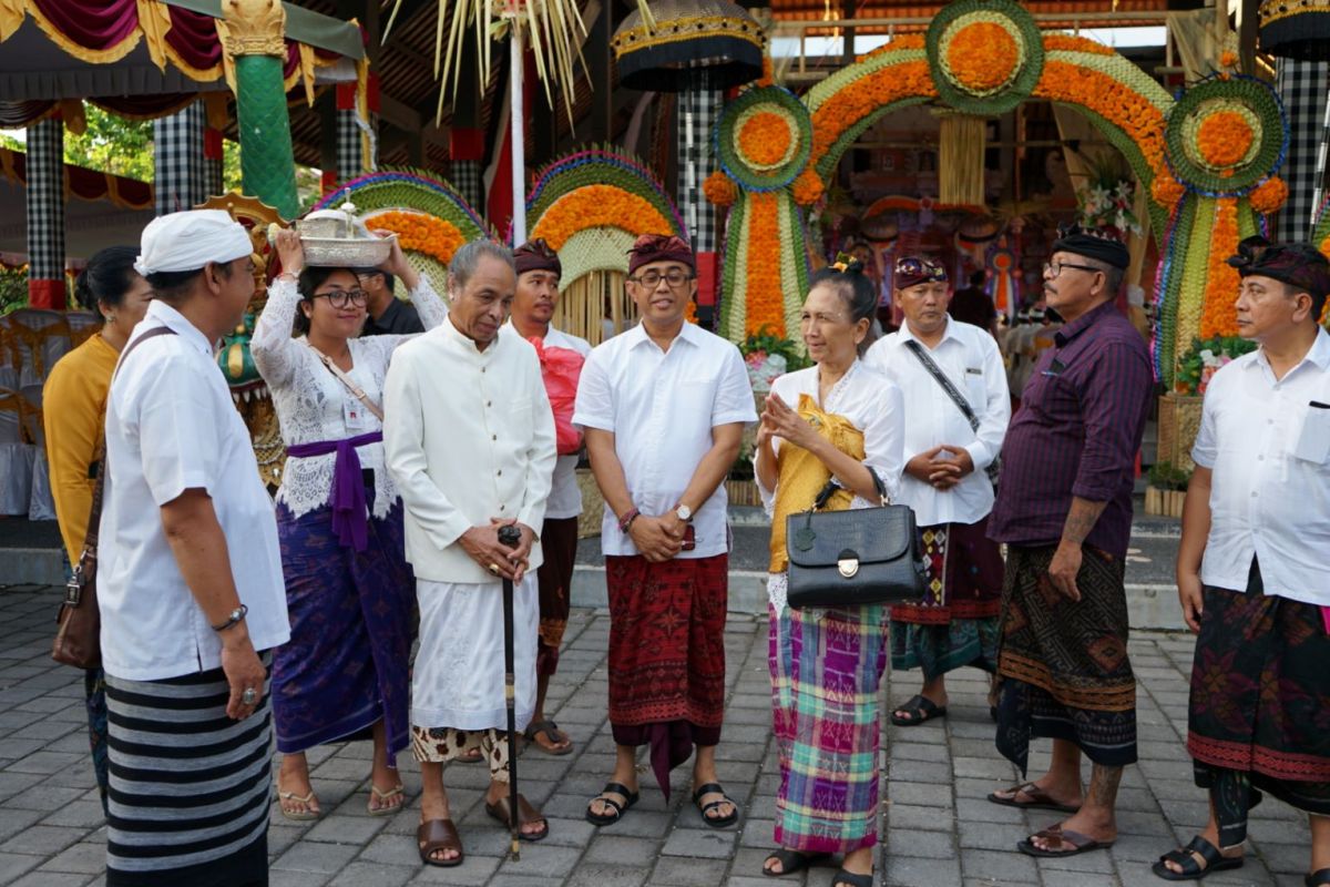 Wawali Kota Denpasar hadiri Dharma Santhi Nyepi